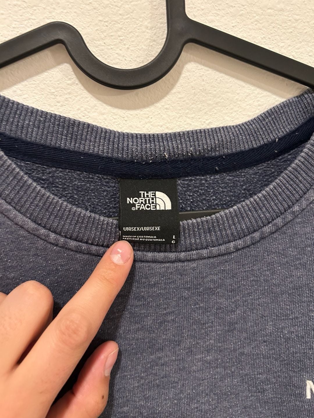 The North Face Crewneck Sweatshirt Size L Blue 3