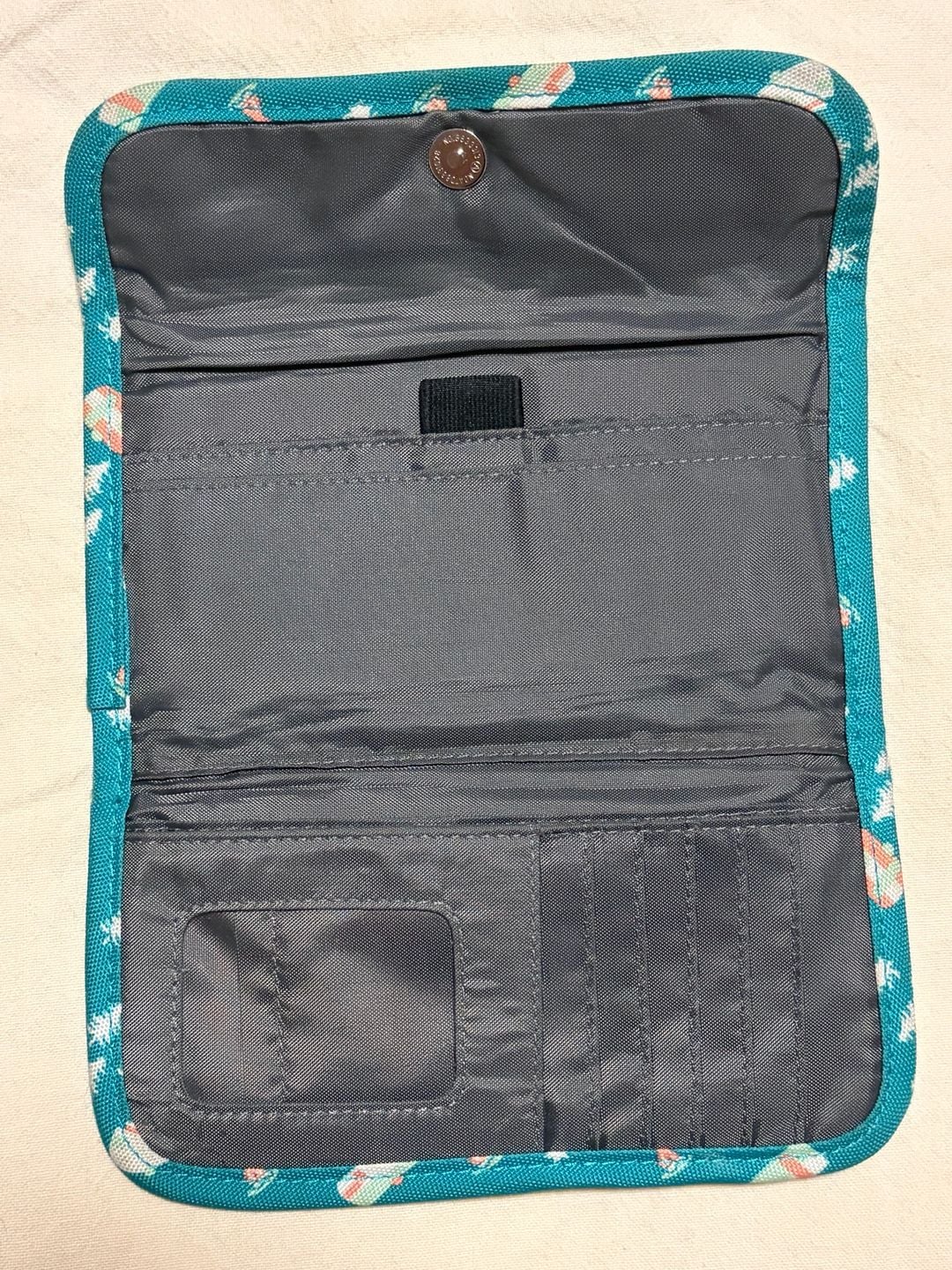 Kavu Big Spender Wallet Camping Print 3