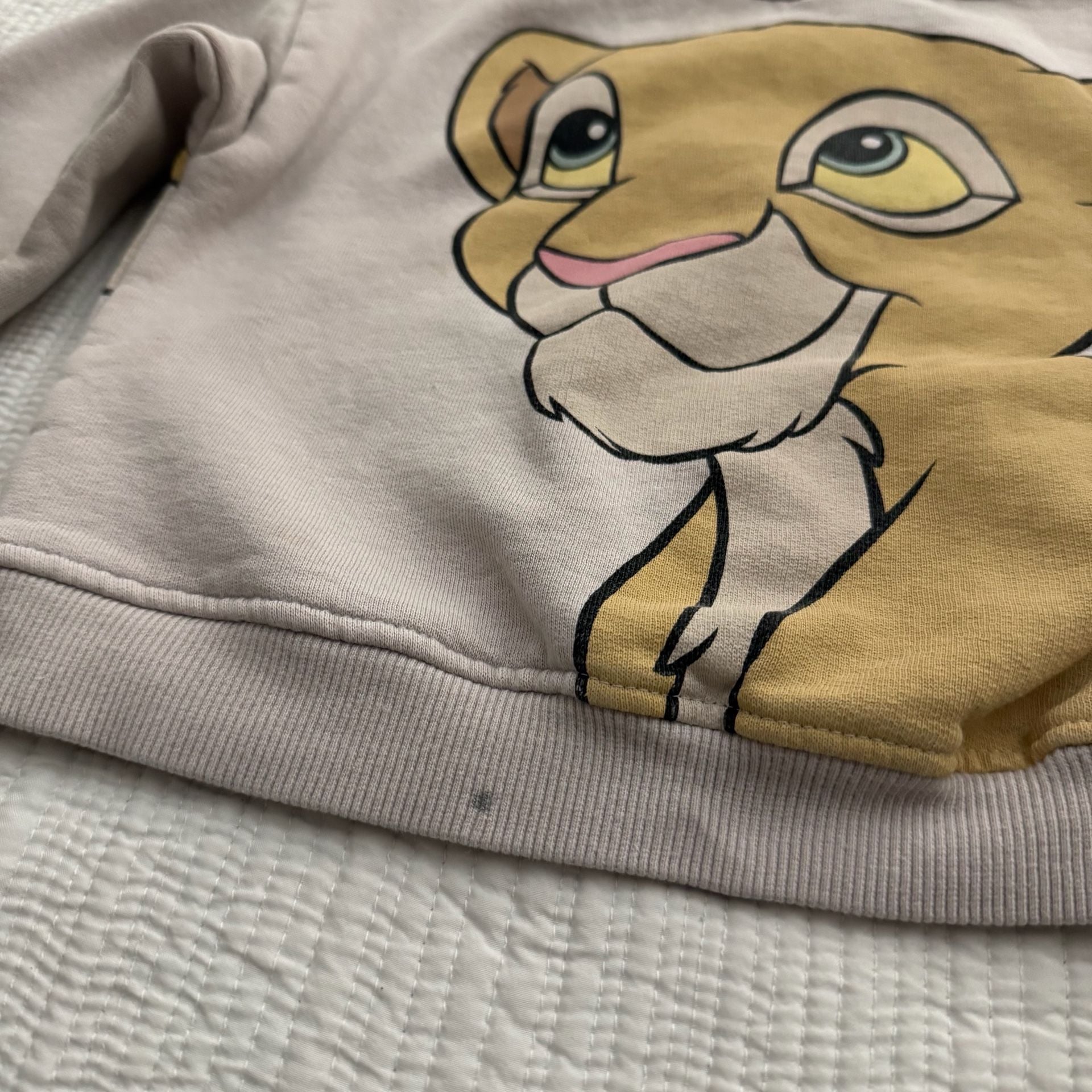 Disney Classics The Lion King Simba Sweatshirt Size 18-24M 4