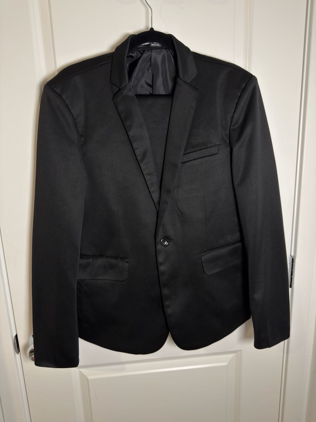 2 peice Black Suit 1