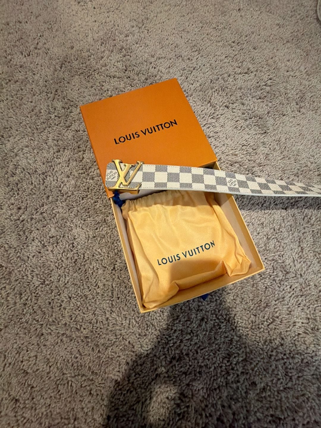 Louis Vuitton Belt white 1