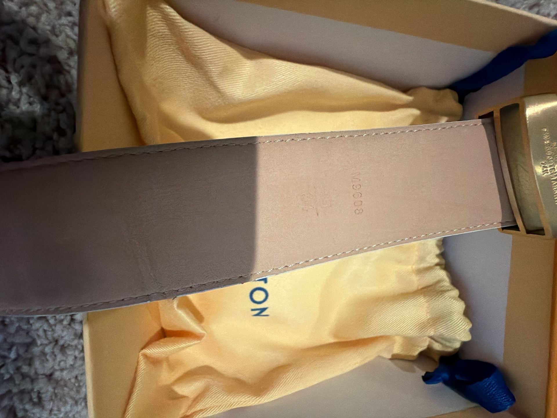 Louis Vuitton Belt white 3