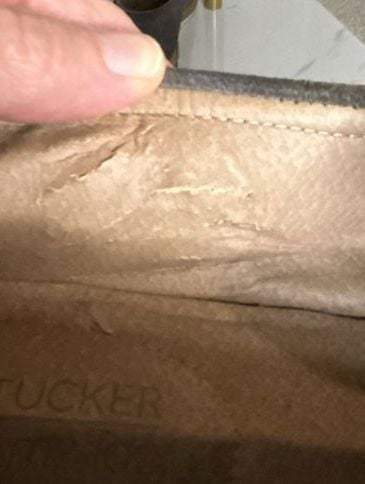 Adam Tucker Grey Suede Loafer 10