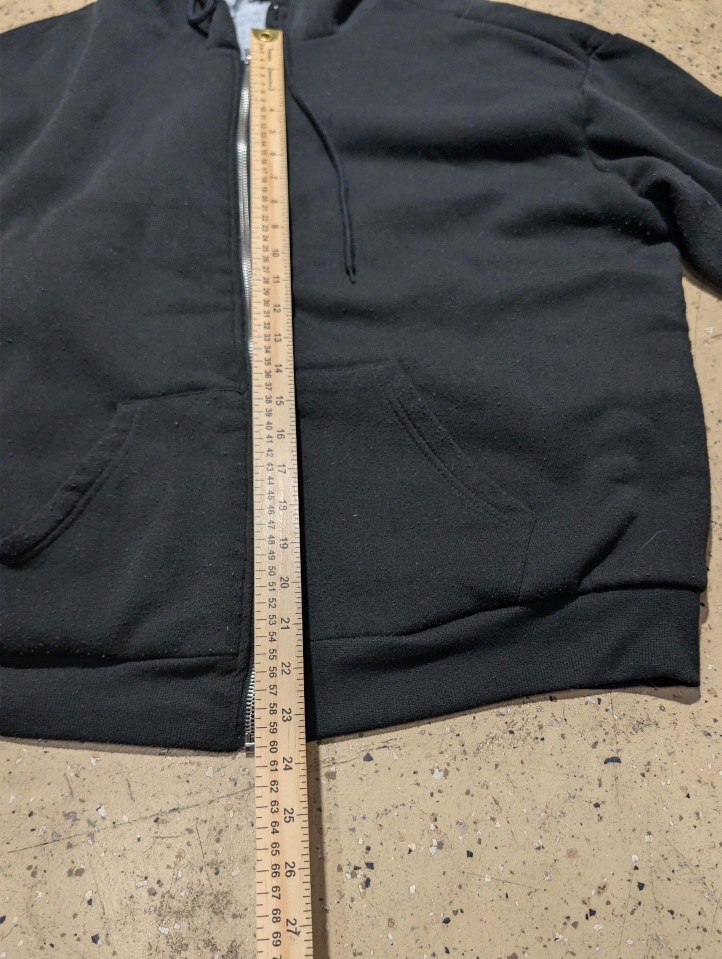 Charlotte Russe Passenger Seat Princess Sherpa Zip Hoodie XL Black 6