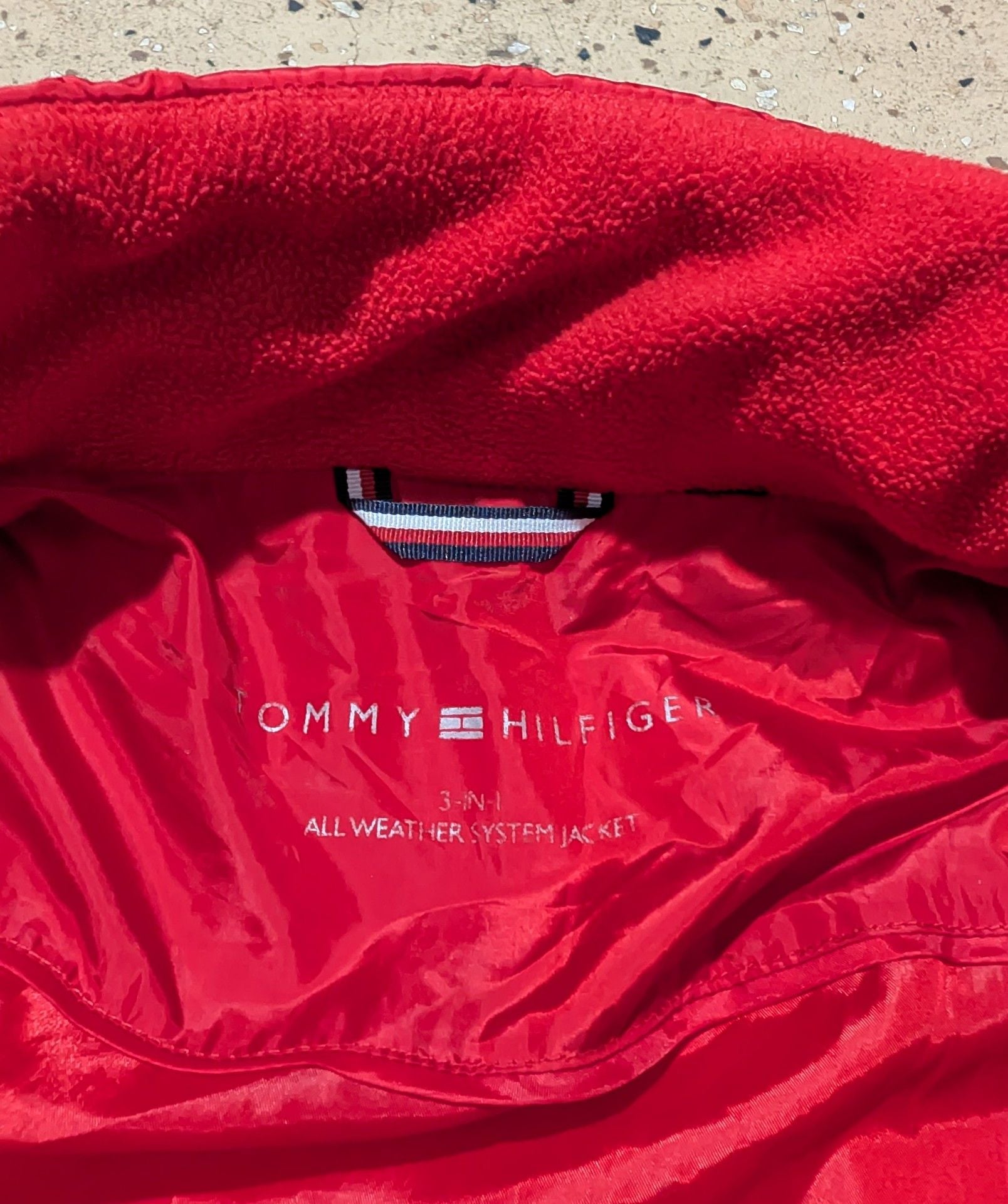 Tommy Hilfiger All Weather System 3-In-1 Jacket Red 3
