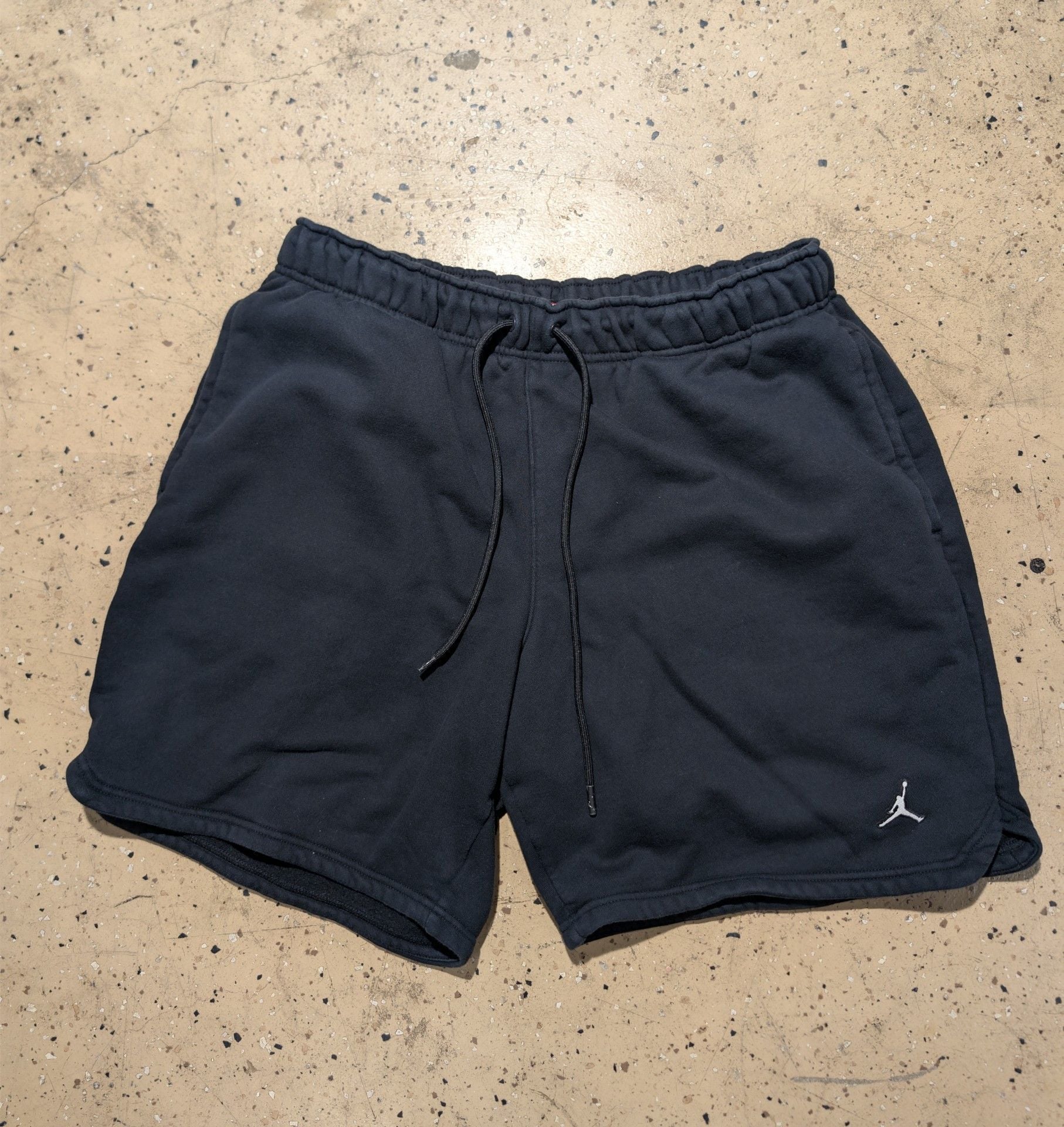 Jordan Fleece Sweat Shorts Size XL Black Jumpman 2