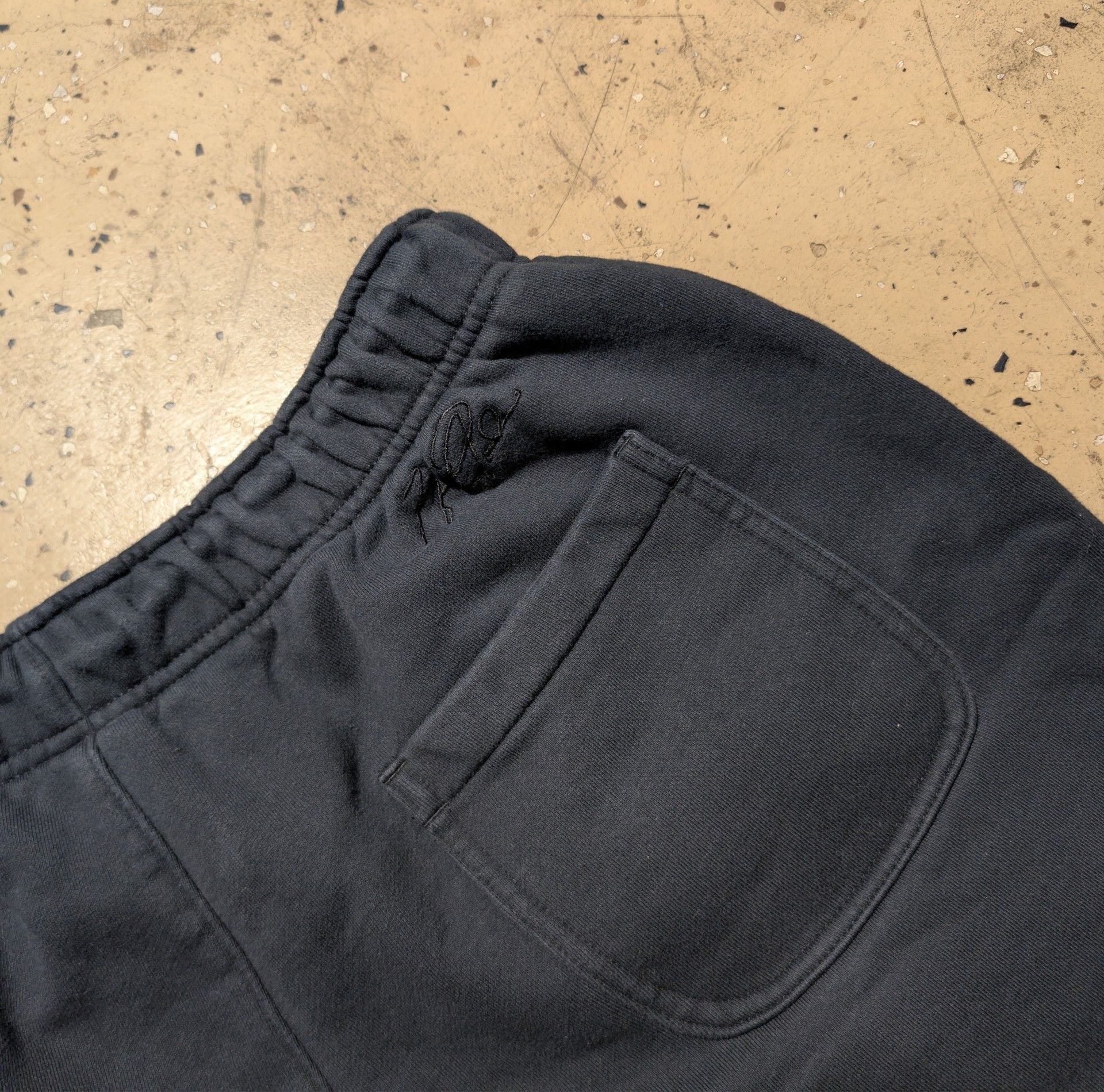 Jordan Fleece Sweat Shorts Size XL Black Jumpman 4