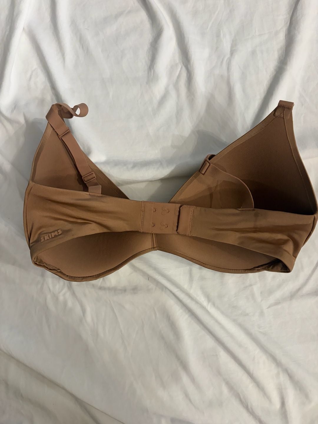 SKIMS T-Shirt Bra Size 34DDD Brown 3