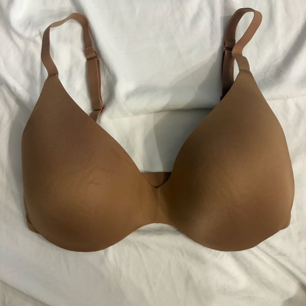 SKIMS T-Shirt Bra Size 34DDD Brown