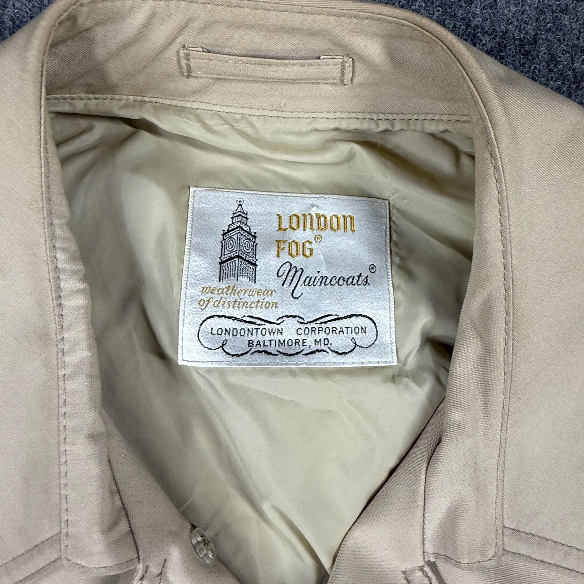 London Fog Maincoats Trench Coat Beige 4