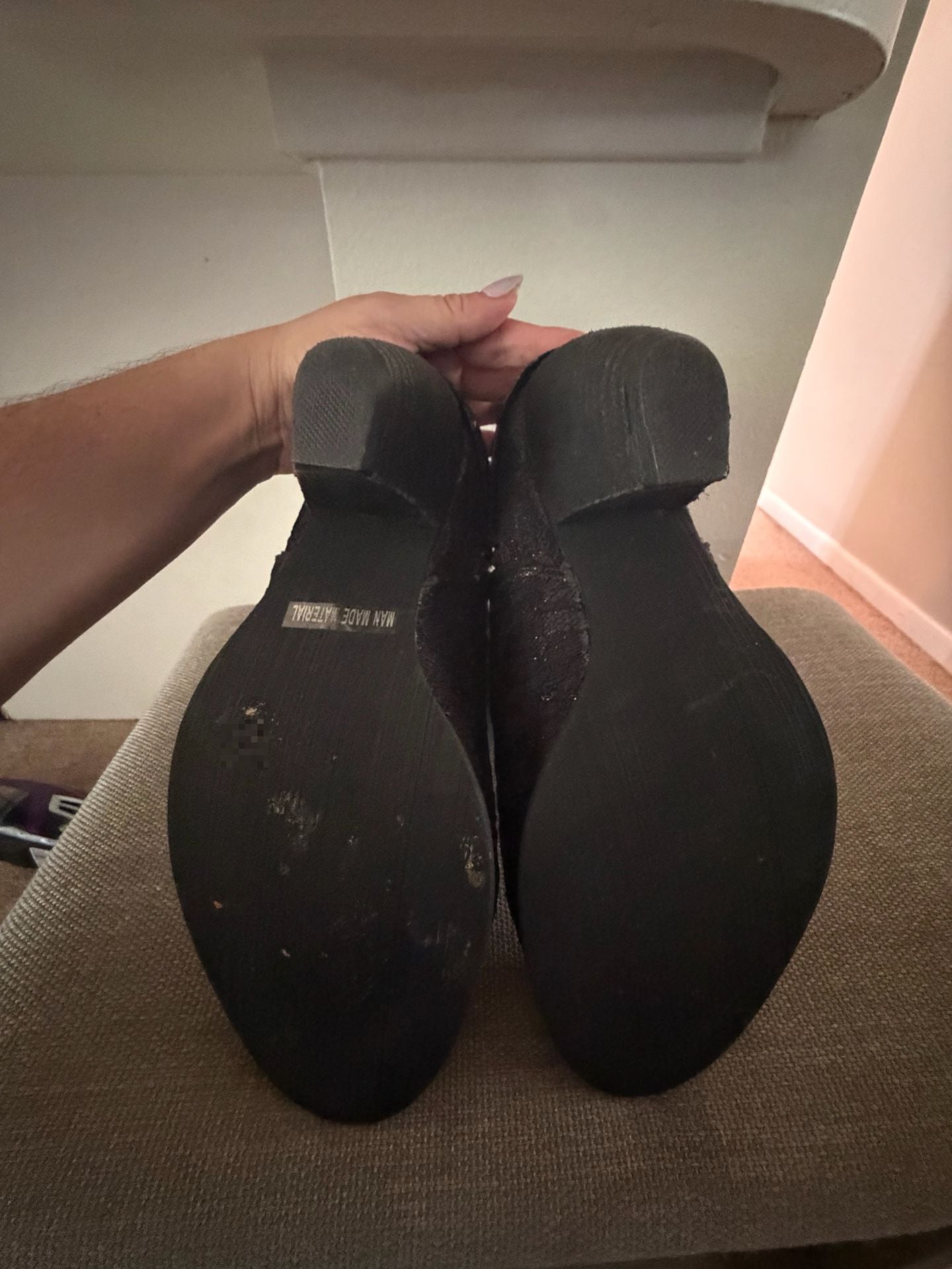 Not Rated Bottines Midas Ankle boots black with sparkles 9.5 7