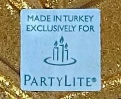 RETIRED - PartyLite Indian Summer Pillar Holder P9791 4