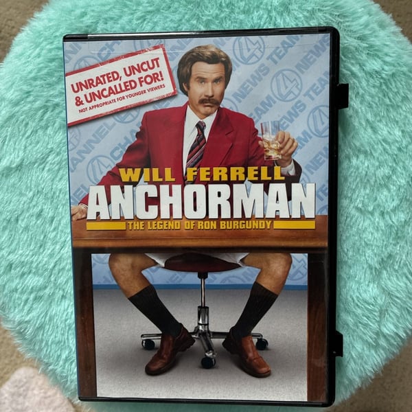 Anchorman The Legend of Ron Burgundy DVD Unrated Edition