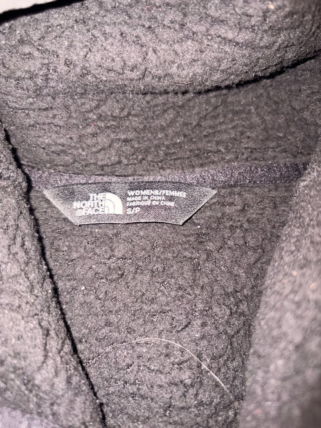 The North Face Campshire Fleece Vest Size S Black Sherpa Full Zip 4