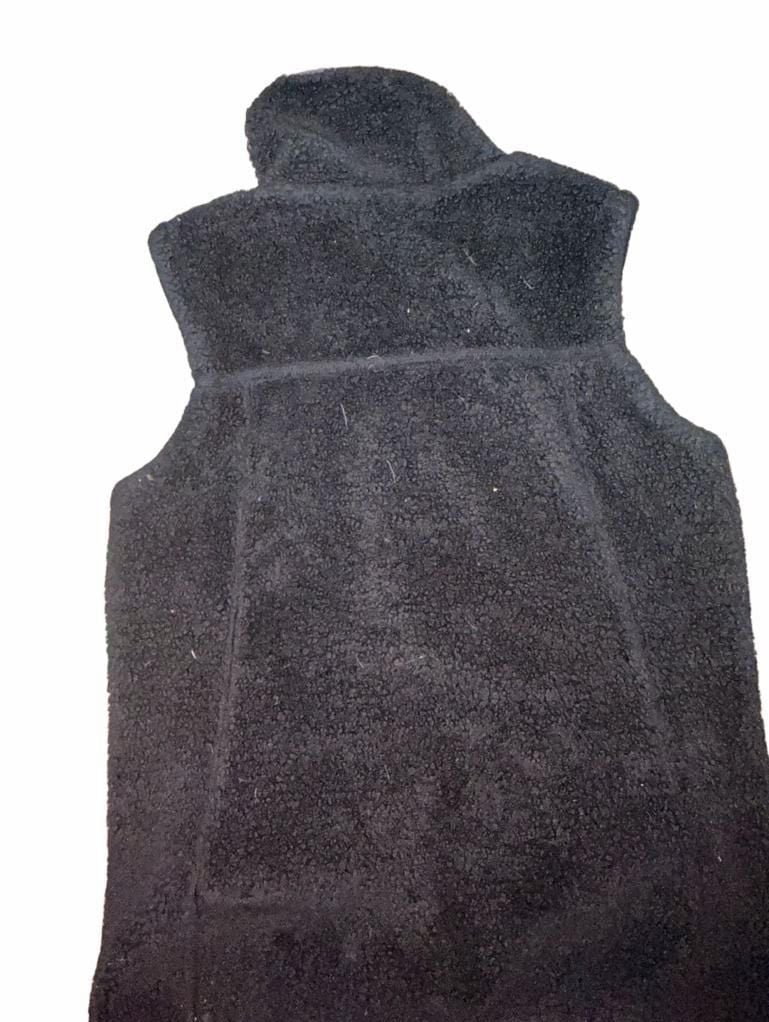The North Face Campshire Fleece Vest Size S Black Sherpa Full Zip 5