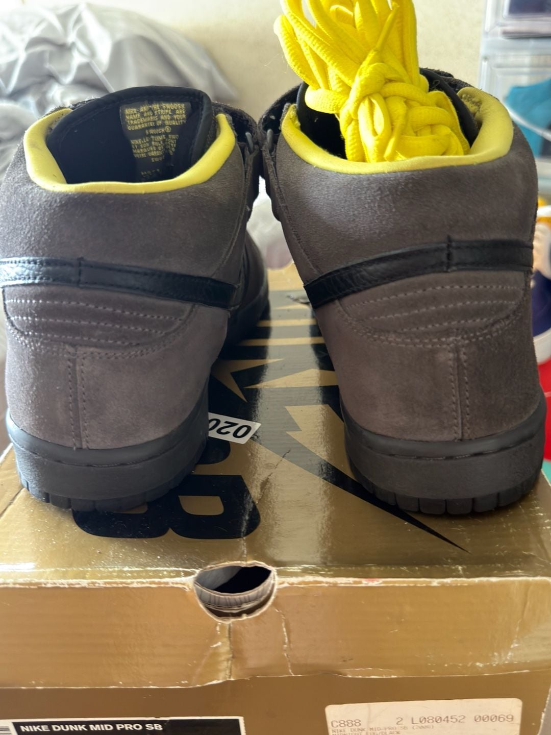 Size 12 Nike SB Dunk mid Batman Deadstock rare grail og all 3