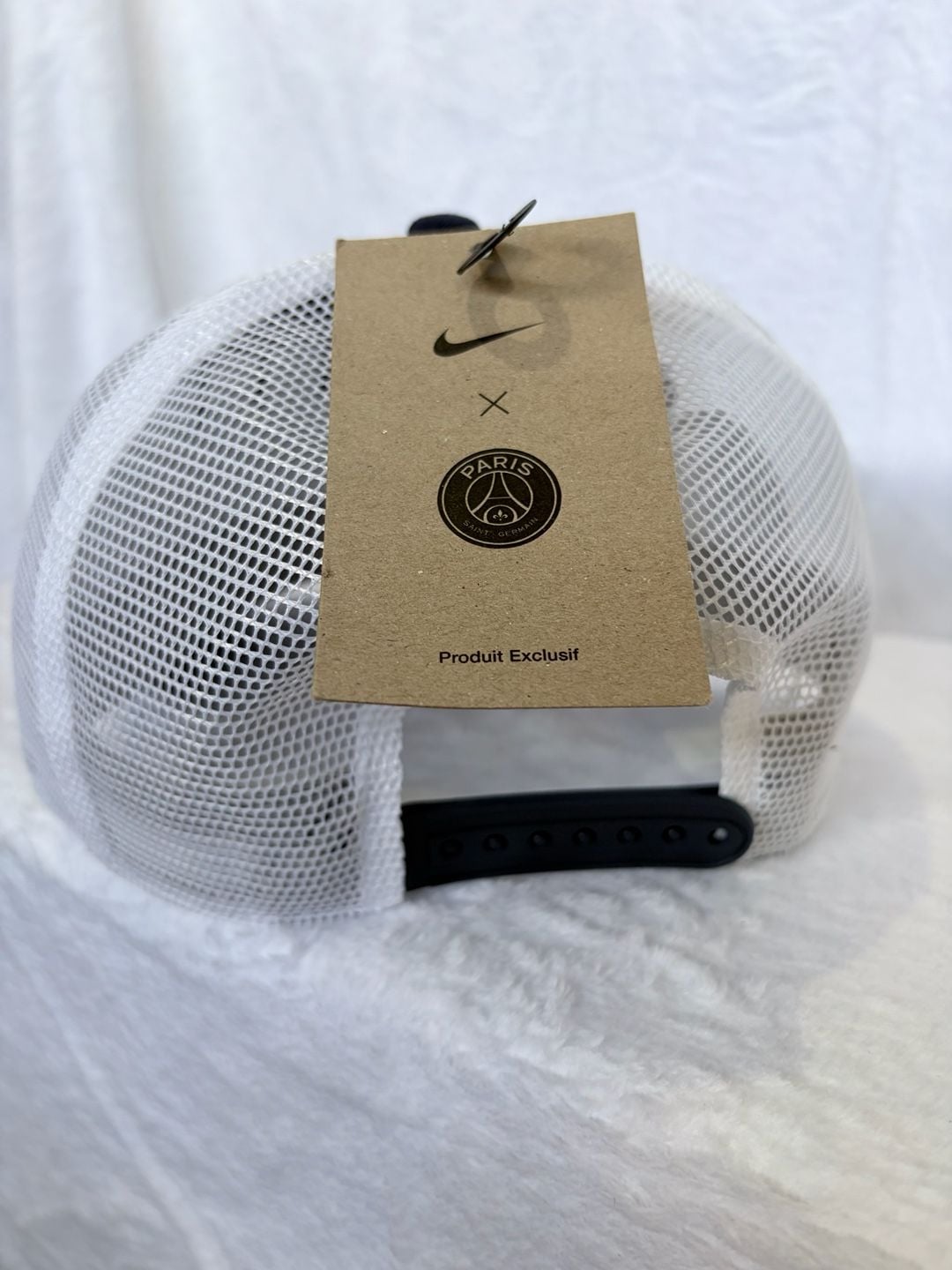 Nike Paris Saint-Germain Rise Cap Size M/L Navy Trucker Hat 5