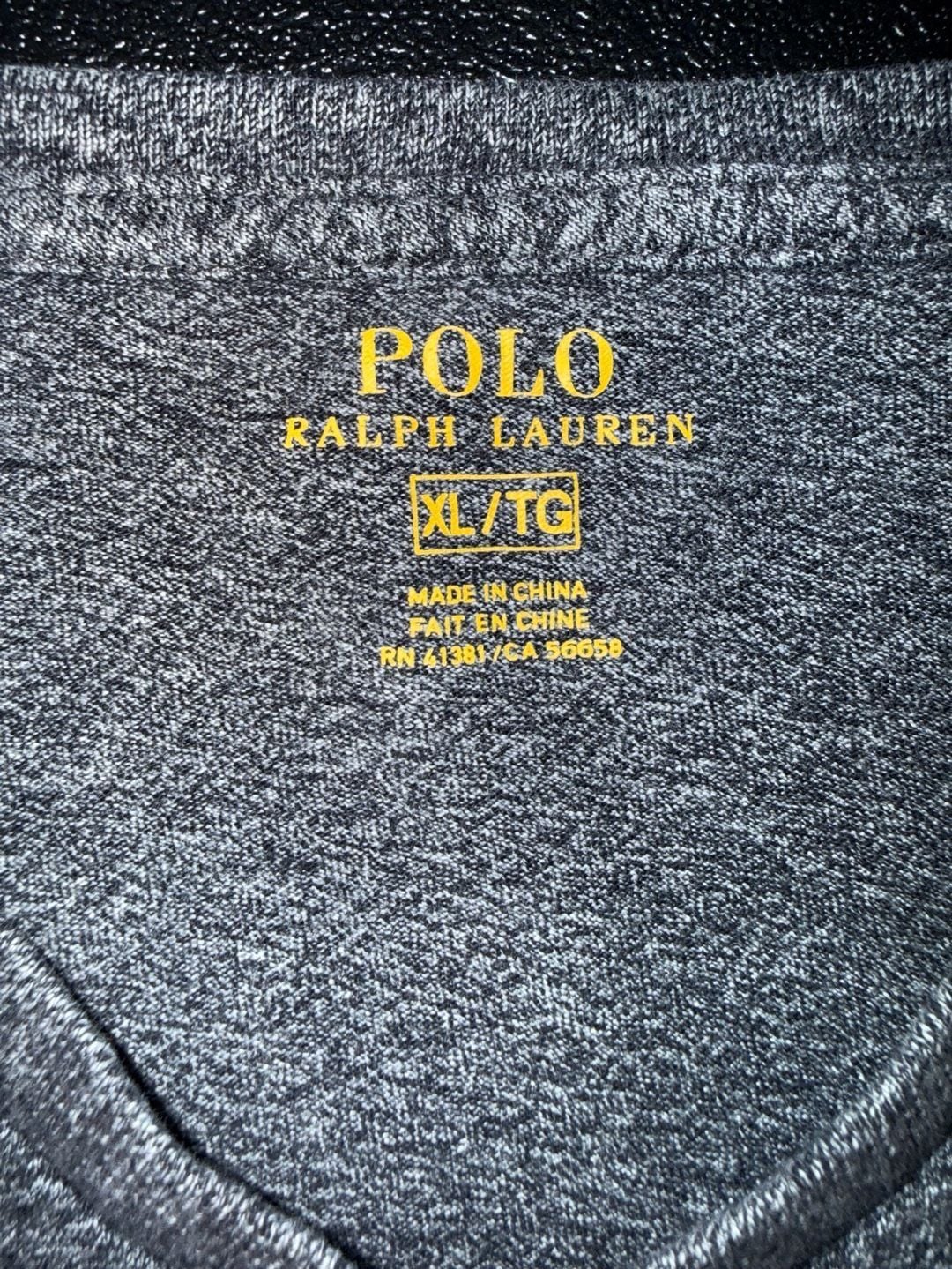 Polo Ralph Lauren V-Neck T-Shirt Heather Gray-XL 3