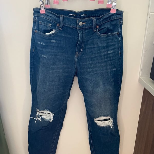 Old Navy Sz 6 High Rise Boyfriend Jeans