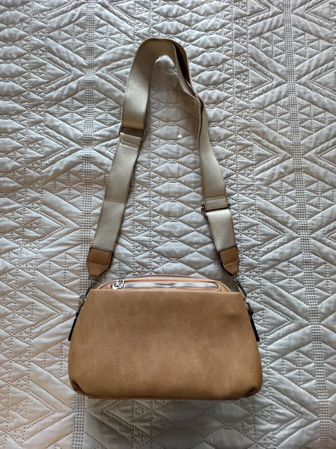 Women's Barrel Crossbody Bag - Brown 2