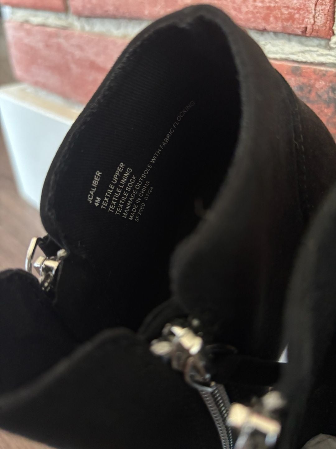 Steve Madden Jcaliber Size 4M Black Wedge Sneakers 5