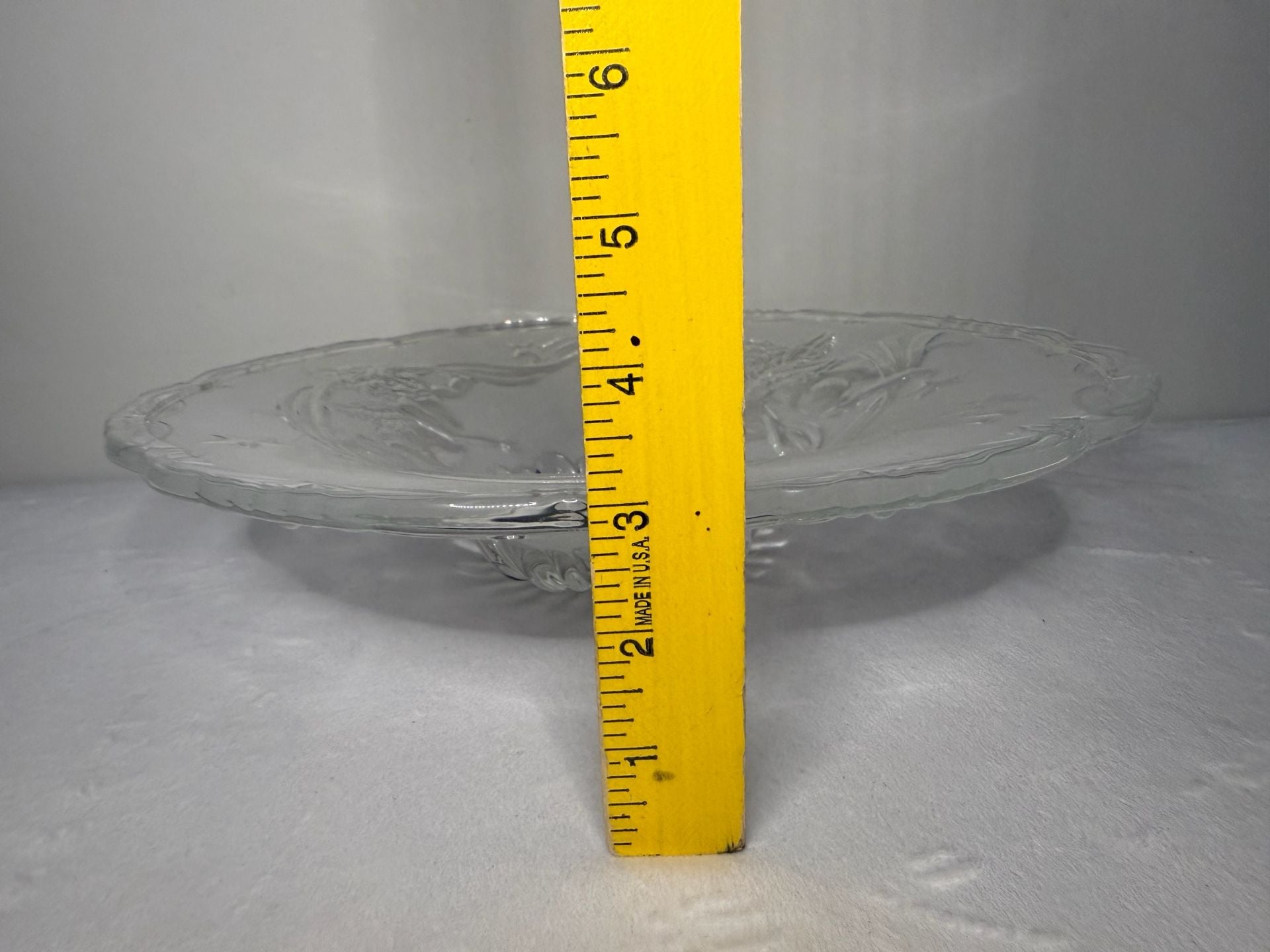 Mikasa Cherubs Centerpiece Bowl 13 1/2 Clear Glass 9