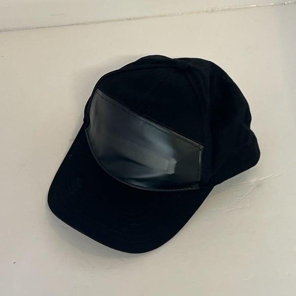 Black LED Programmable Snapback Hat / Light-Up Cap
