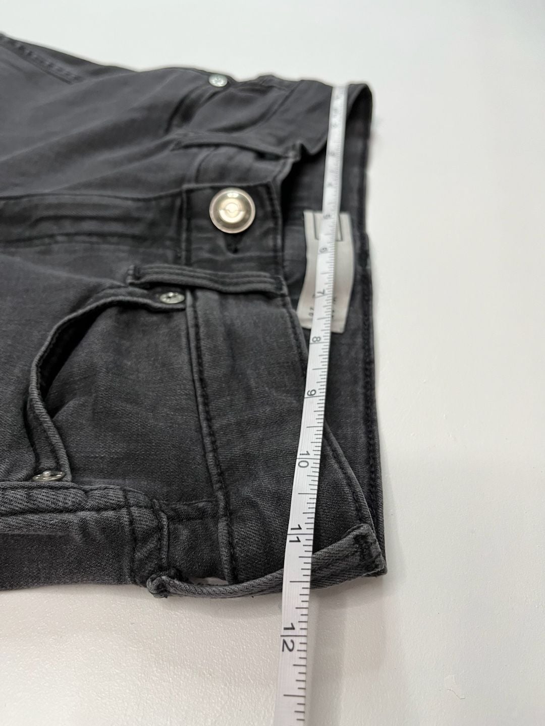 AYR Skinny Jeans W 25 L 26 Black Denim High Rise 7