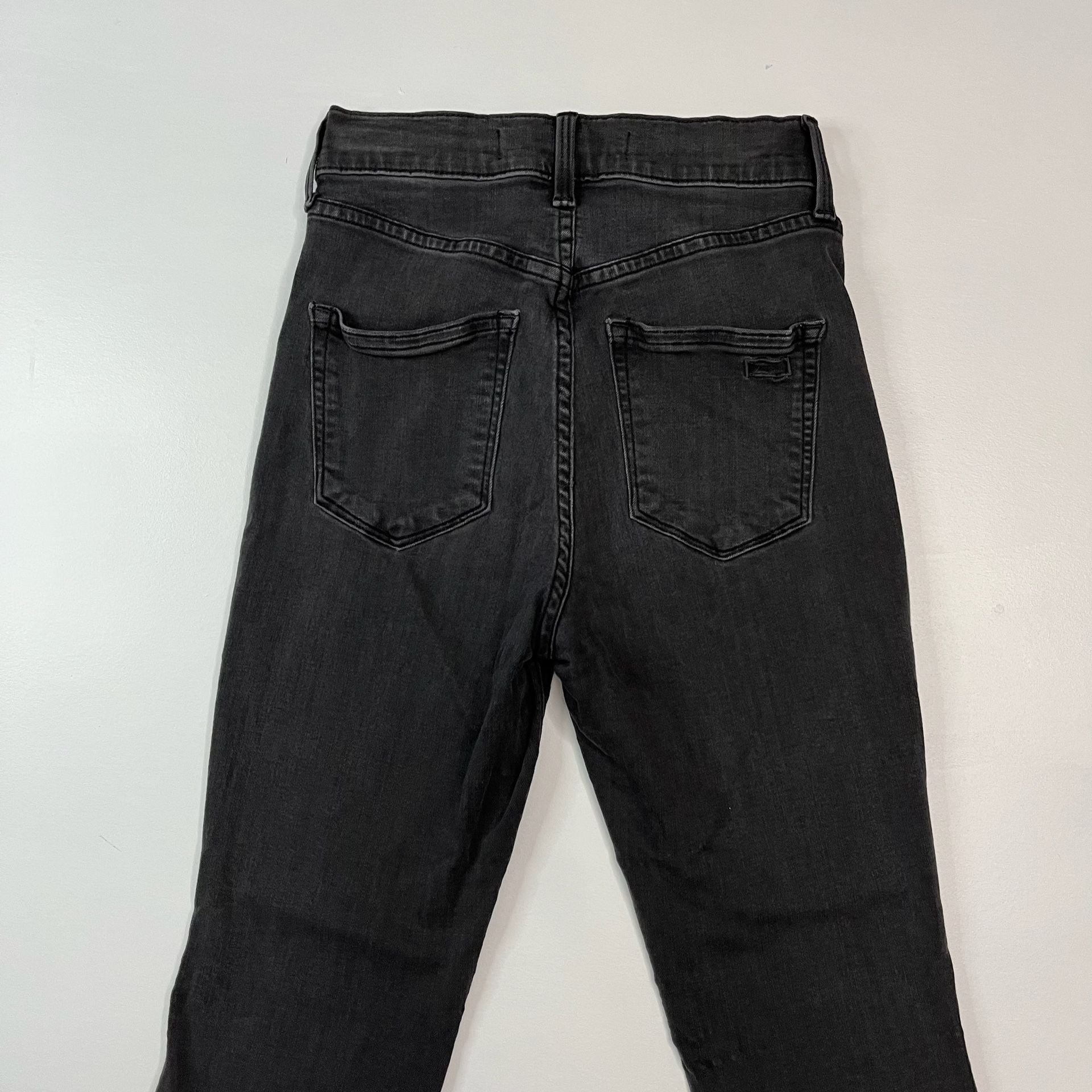 AYR Skinny Jeans W 25 L 26 Black Denim High Rise 10
