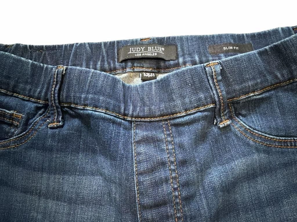 Judy Blue JB88750 Skinny Jeans 13/31 Dark Wash 5