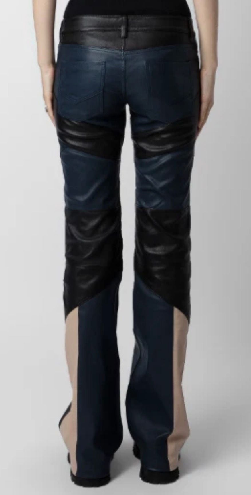 Zadig & Voltaire Paulin Leather Pants - size 42 NOIR 4