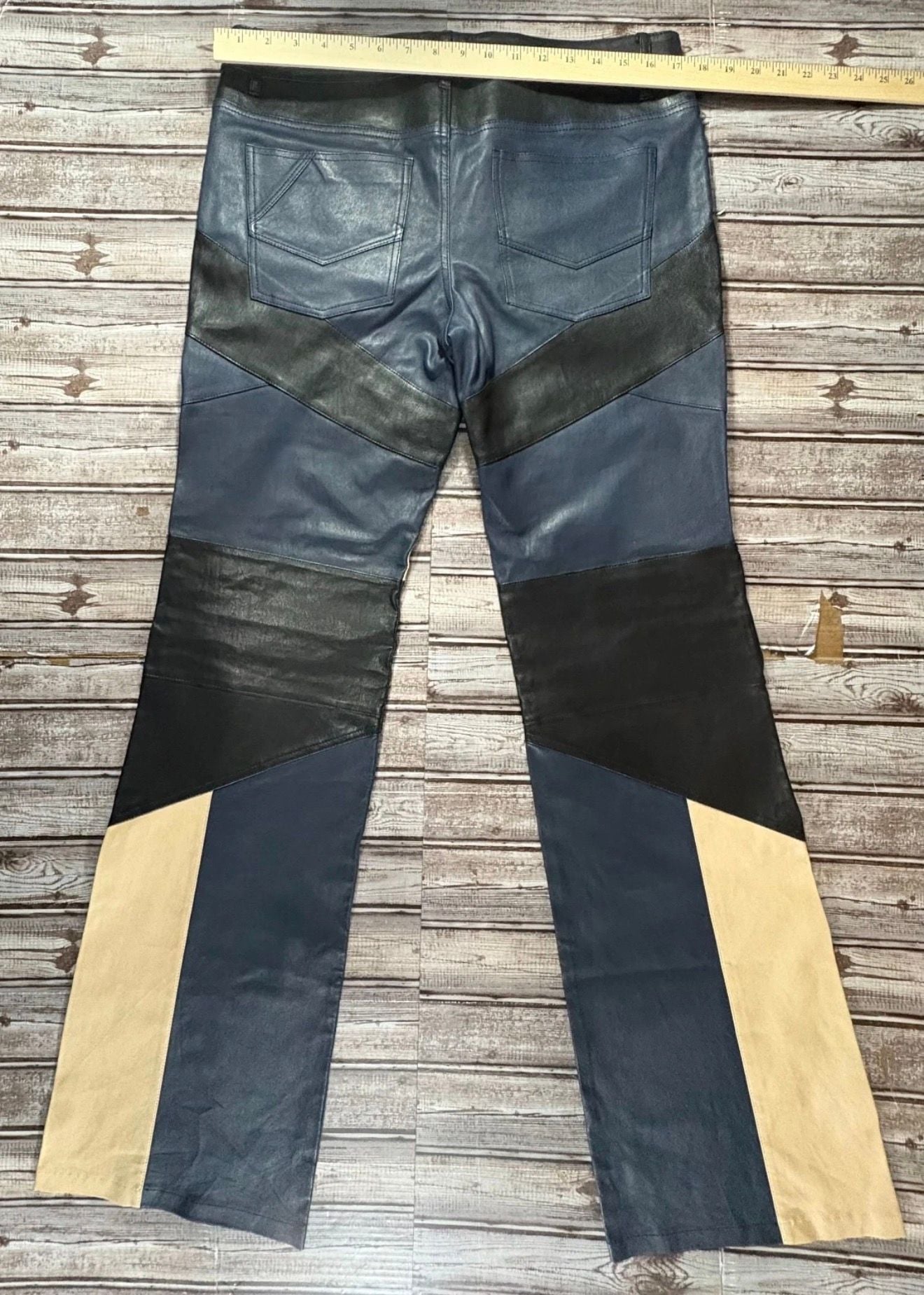 Zadig & Voltaire Paulin Leather Pants - size 42 NOIR 6