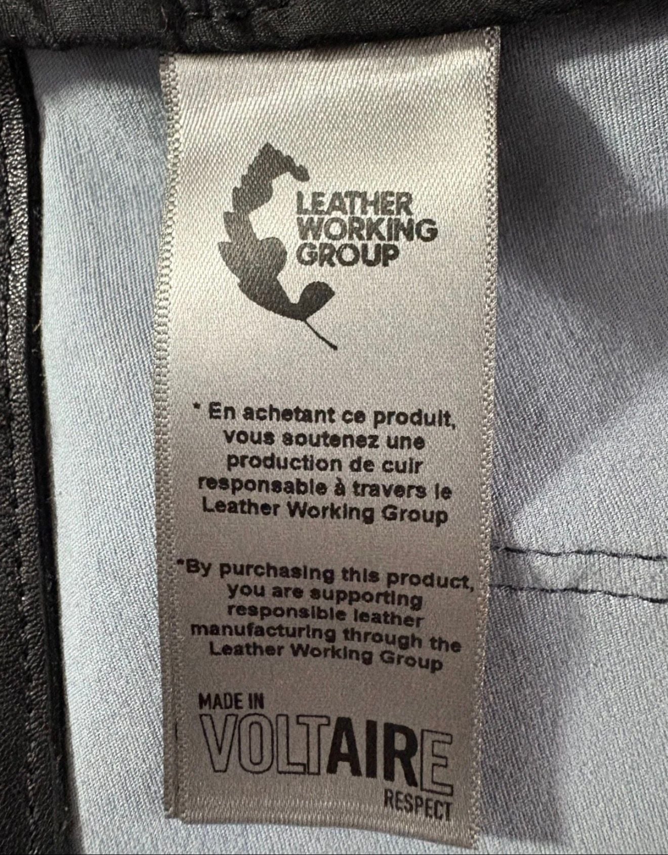 Zadig & Voltaire Paulin Leather Pants - size 42 NOIR 8
