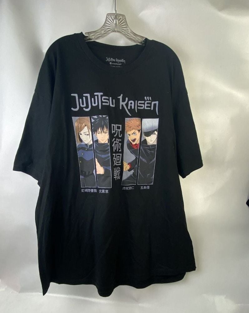 Jujutsu Kaisen Men's Graphic T-Shirt Black 2