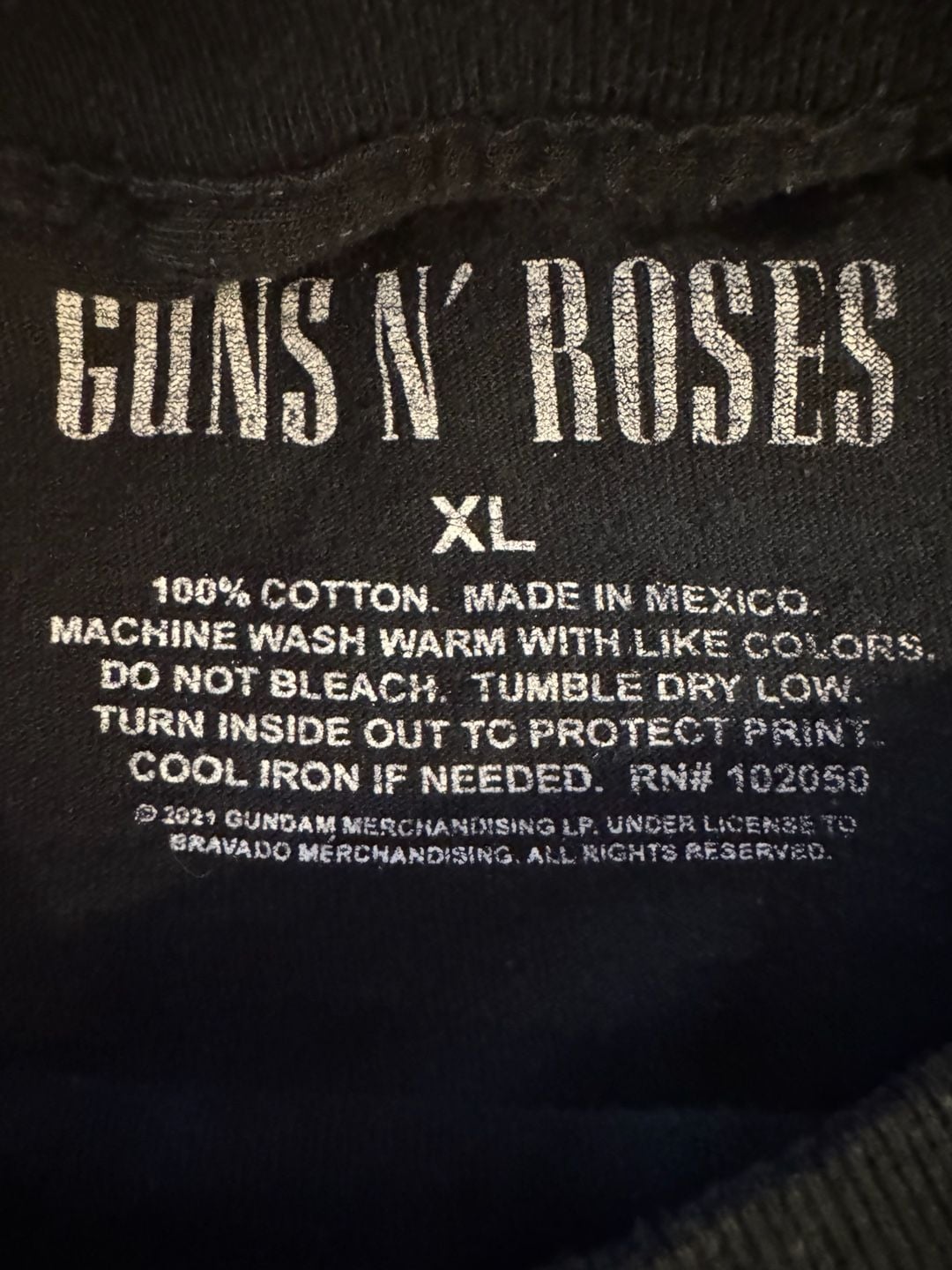 Guns N' Roses T-Shirt XL Here Today Gone To Hell Tour 1991 Tie Dye Modern 4