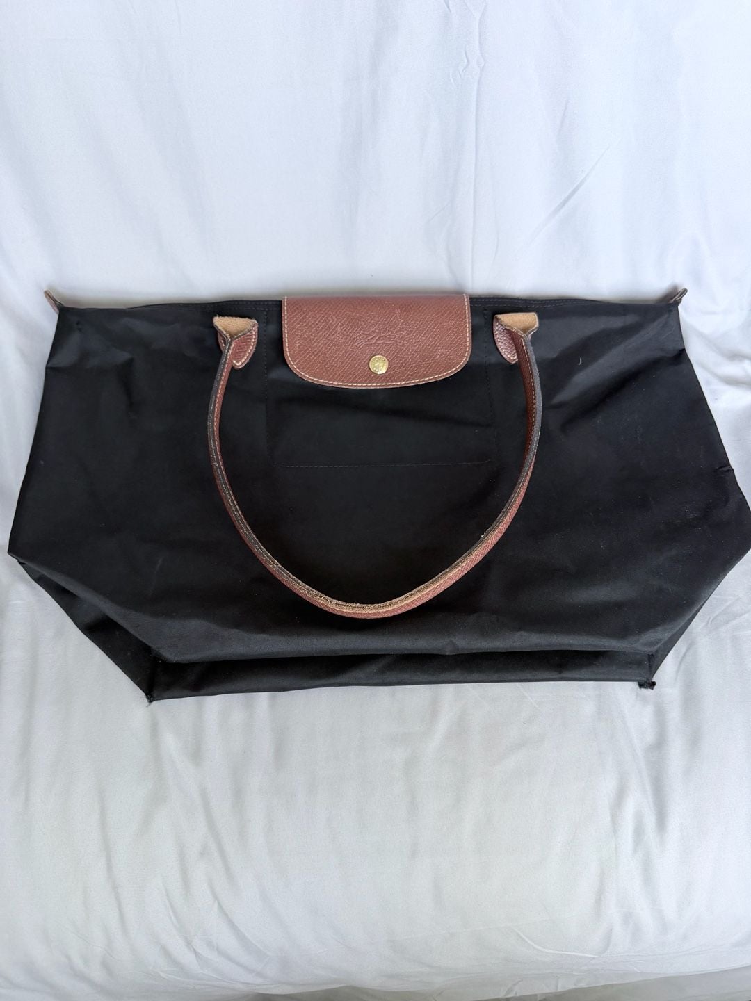 Longchamp Le Pliage Original Black Medium Handbag 3