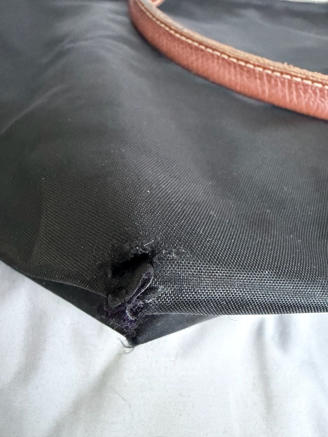 Longchamp Le Pliage Original Black Medium Handbag 5