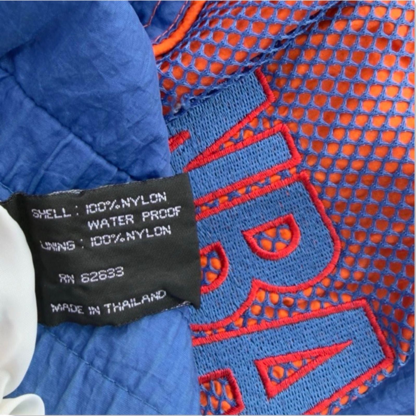 Pro Player New York Knicks Jacket Size XL Blue Orange 90s Windbreaker 5