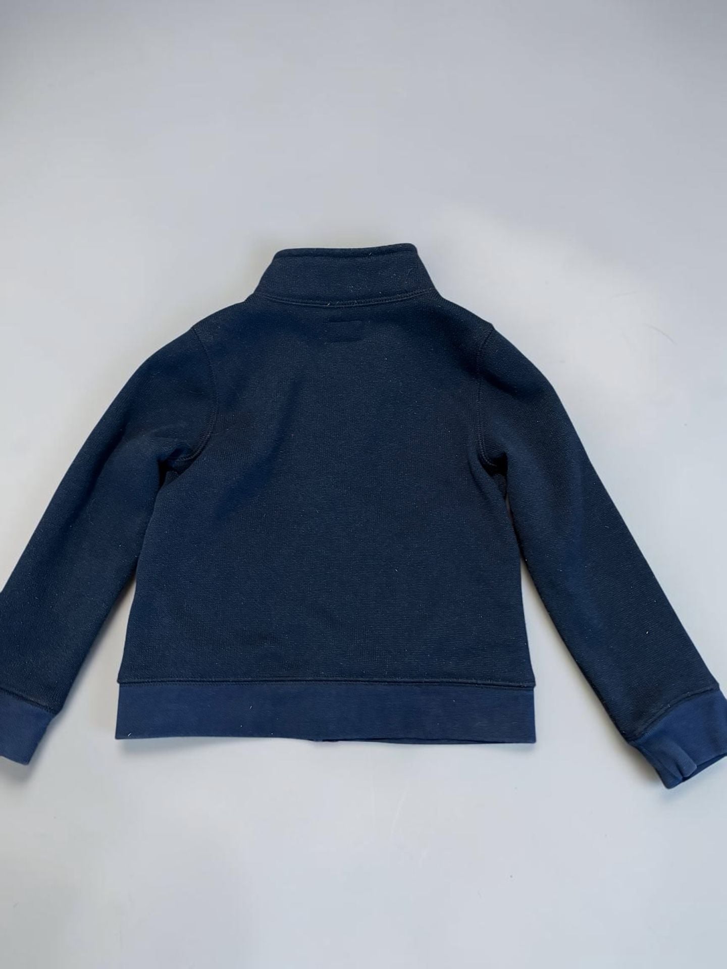 OshKosh B'gosh Full Zip Knit Jacket Size 5T Navy Blue 3