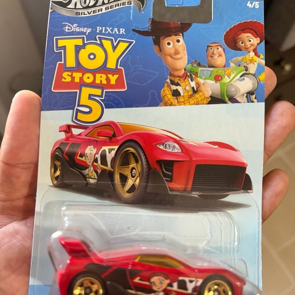 Hot Wheels Disney Pixar Toy Story 5 Silver
