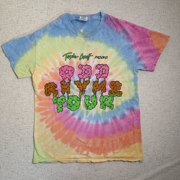 Taylor Caniff T-Shirt 2015 Odd Rhyme Tour Tie Dye
