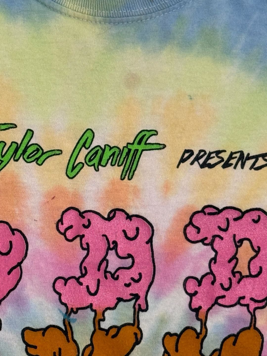 Taylor Caniff T-Shirt 2015 Odd Rhyme Tour Tie Dye 5