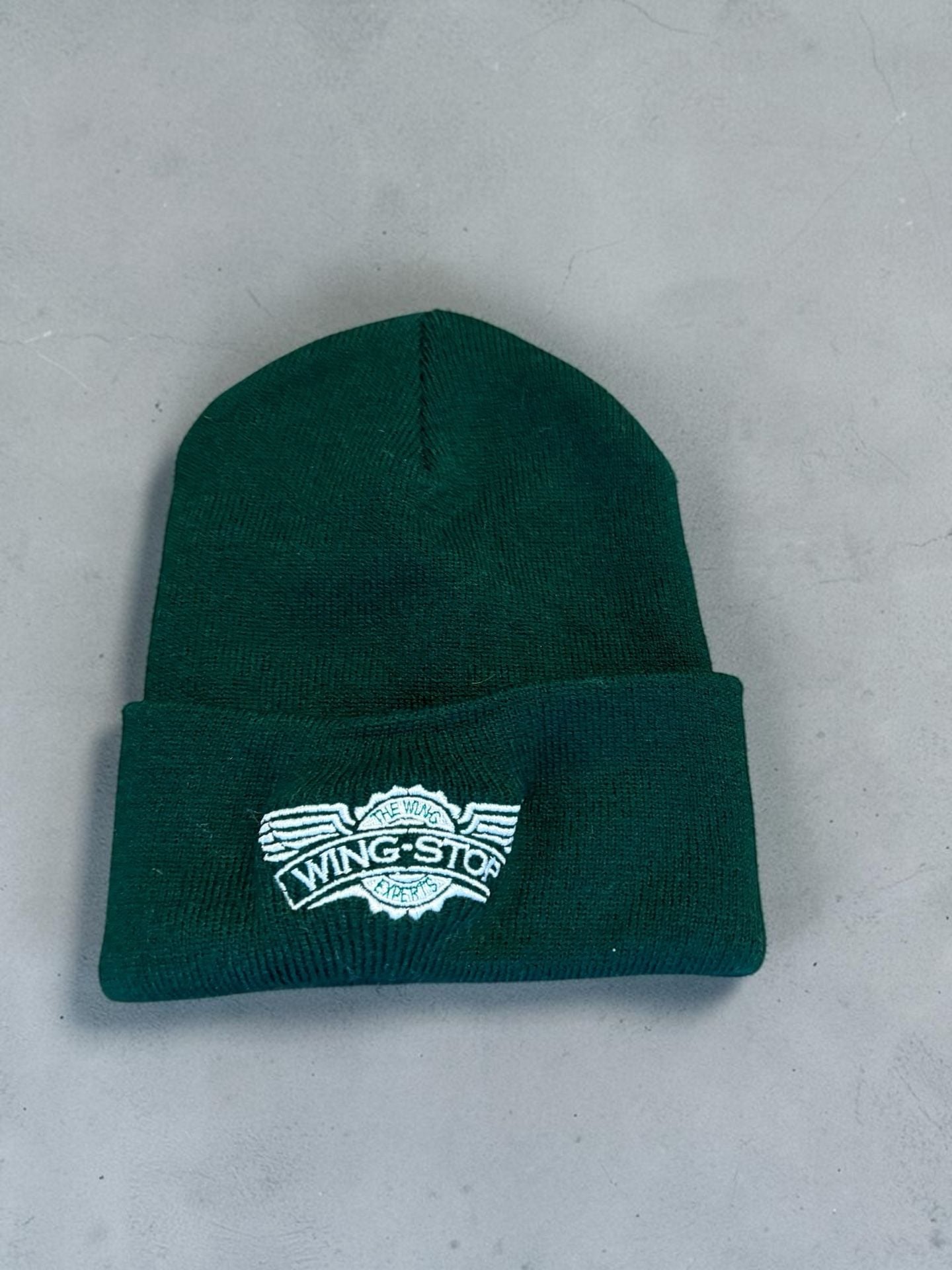 Port & Company Wingstop Embroidered Cuffed Beanie Green Acrylic 2