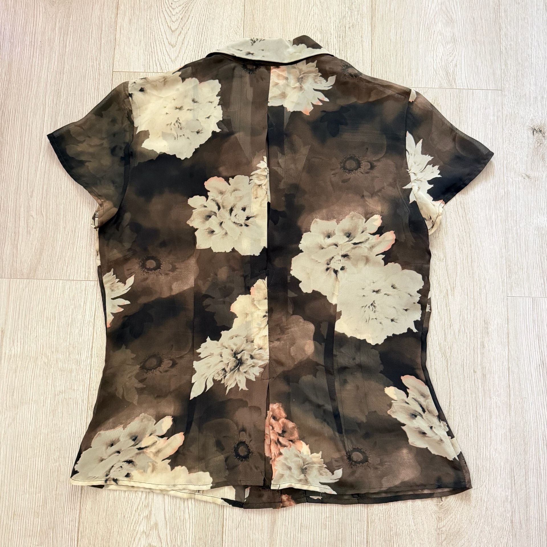 Evan-Picone Floral Shirt Size 12 8