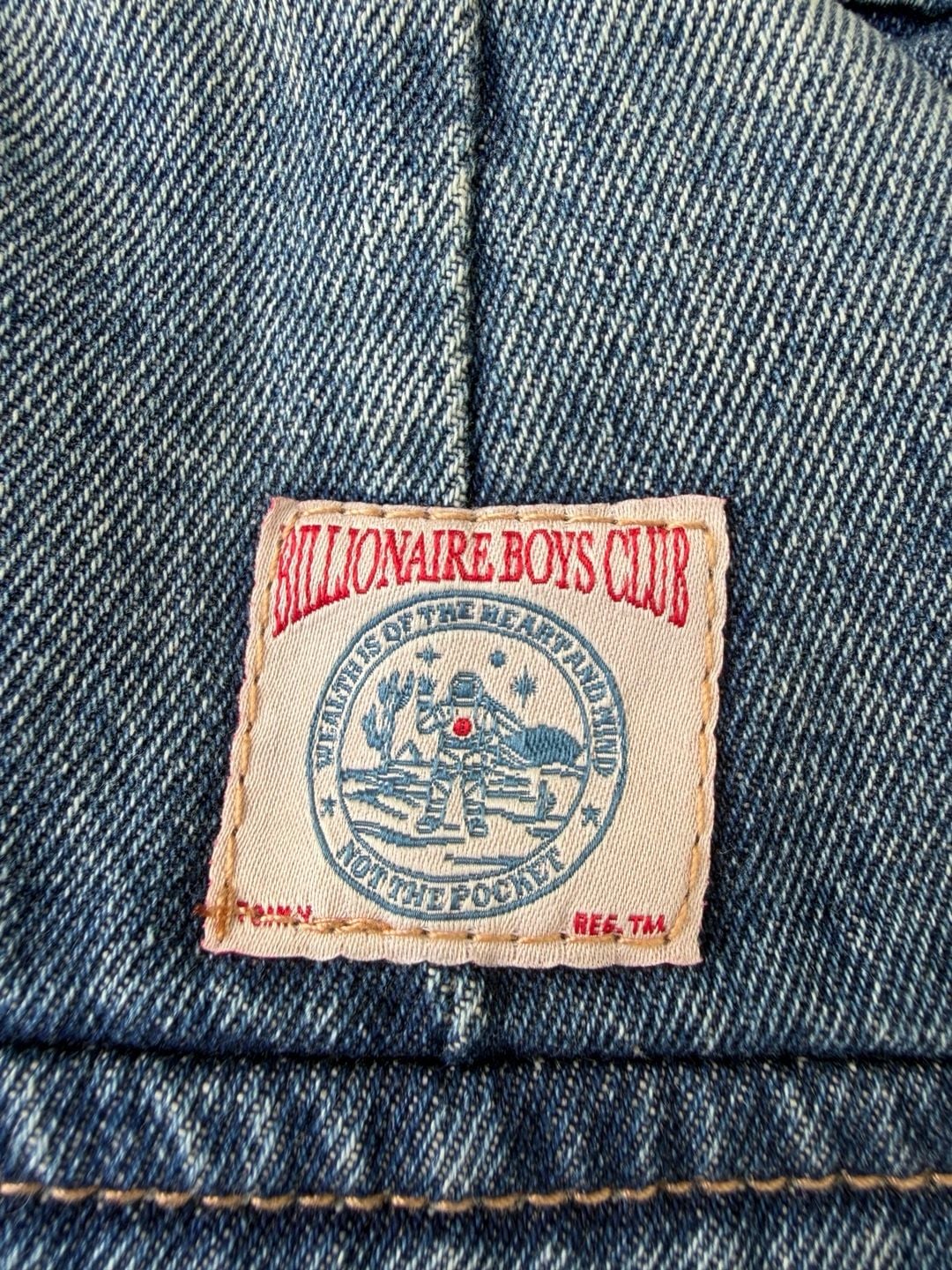 Billionaire Boys Club Bronco Cargo Jeans Size XXL Blue Denim 7
