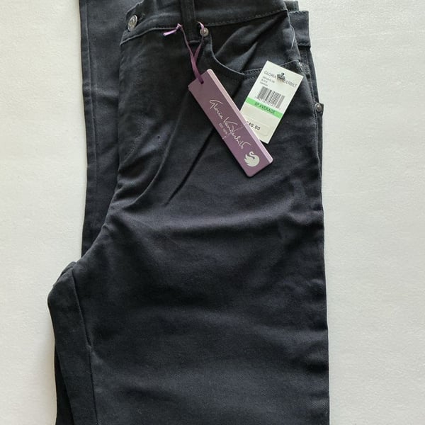 Gloria Vanderbilt Amanda Jeans Size 8P Black NWT