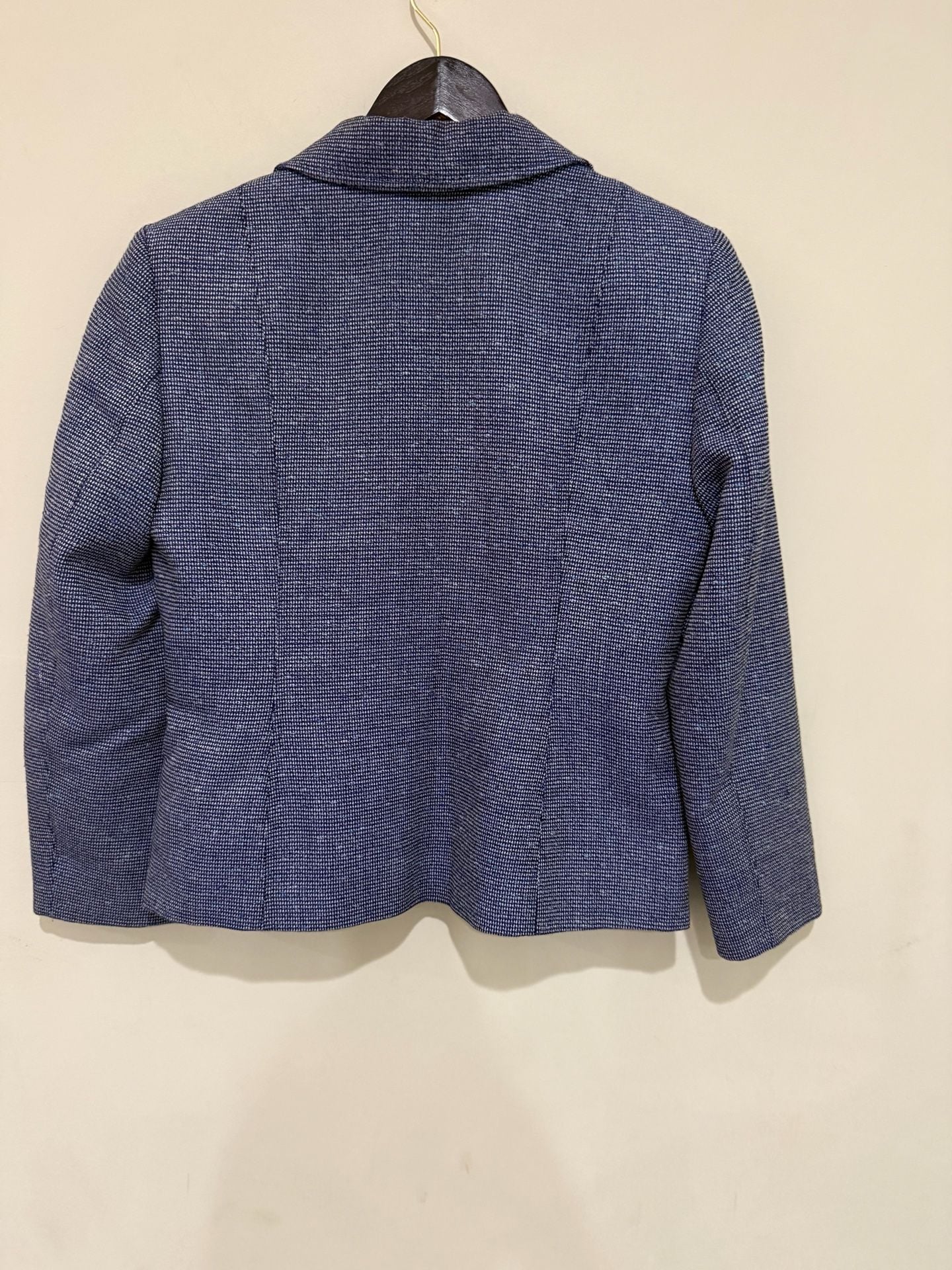Pendleton Wool Blend Blazer Jacket Size 6 Blue Petite 3