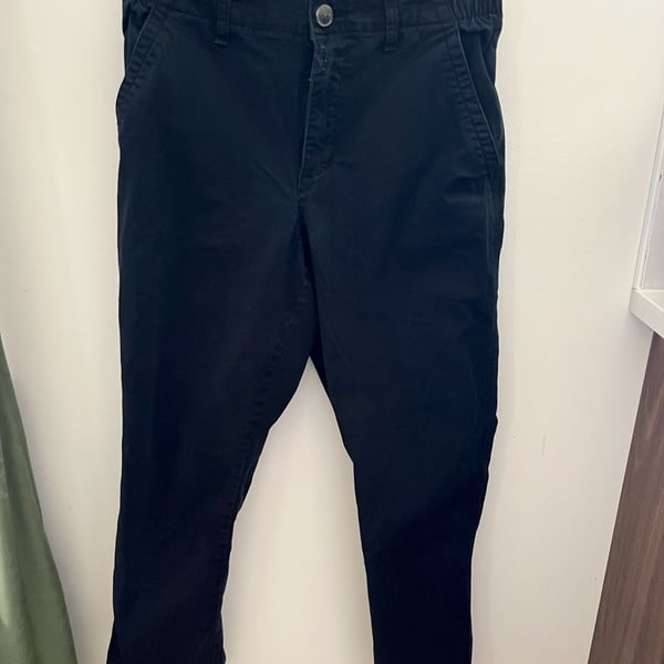 Old Navy Pants Size S Black Chino Casual