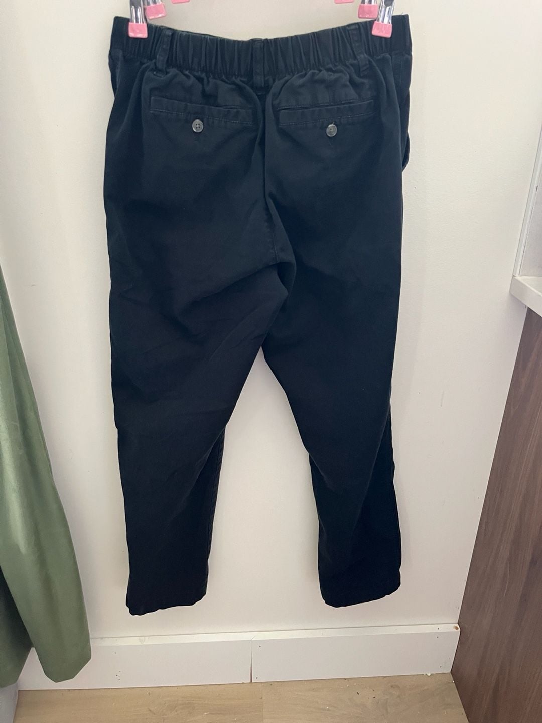 Old Navy Pants Size S Black Chino Casual 3