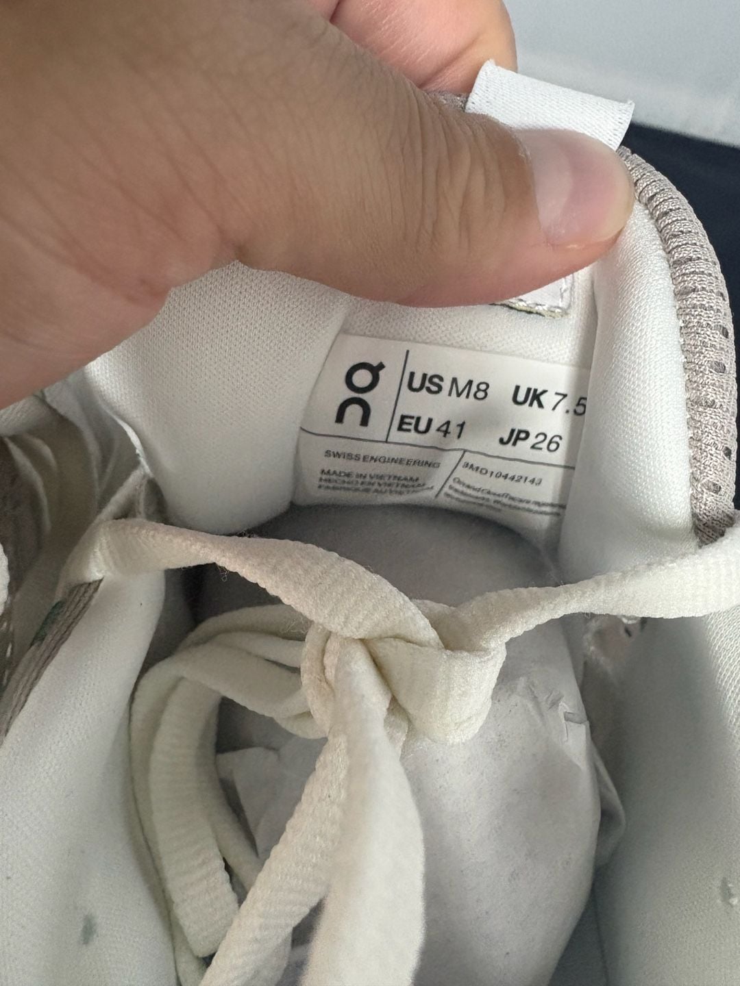 On Cloudsurfer Size 8M 9.5W Pearl Ivory 7